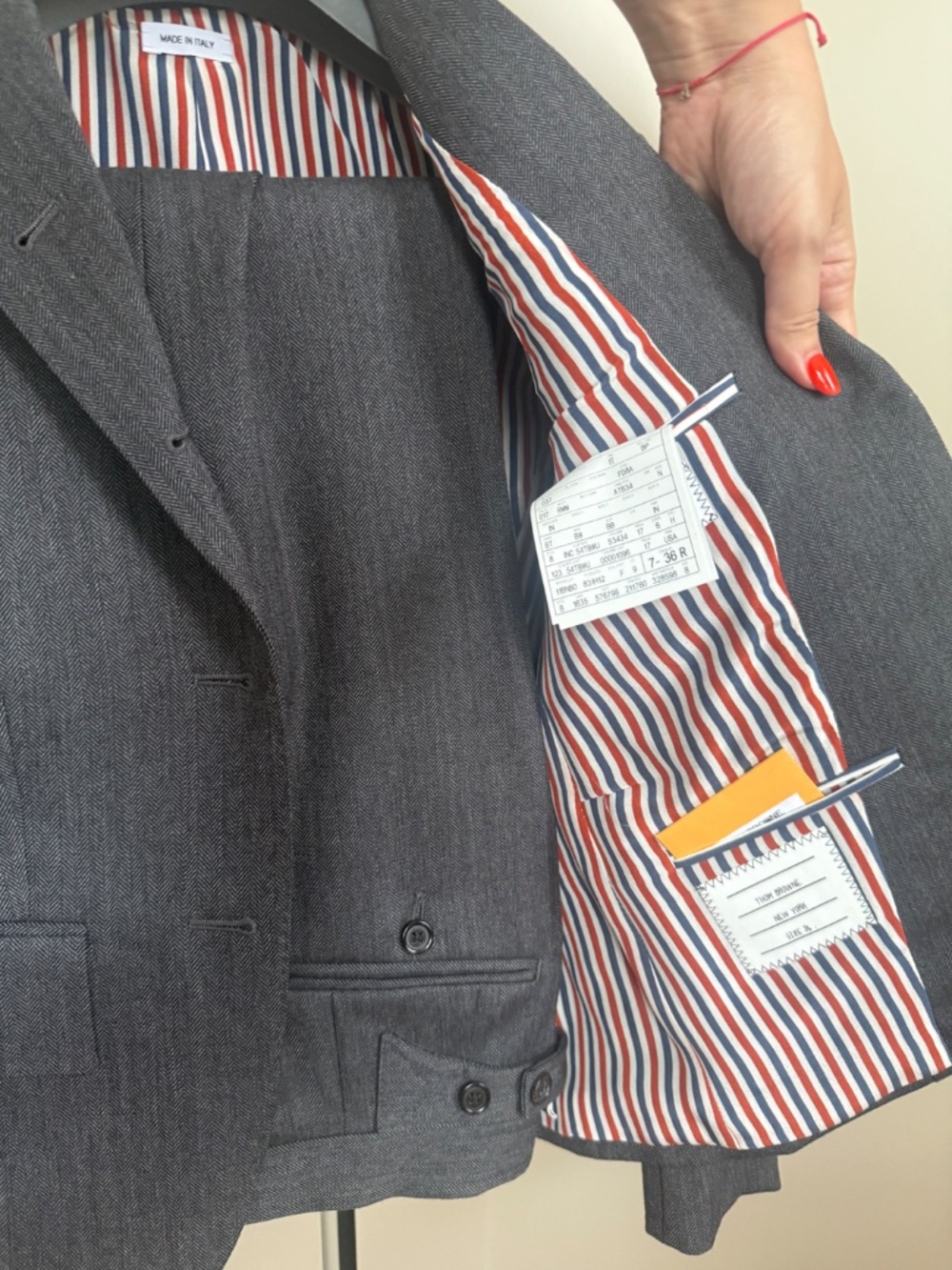 NWT Thom Browne women’s suit so 36 - Picture 2 of 6